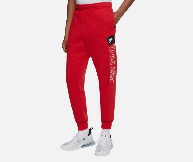 Nike Men's Joggers Just Do It NSW Athletic Sweatpants Sportwear Track Pants